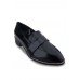 Black Smart Slip-Ons
